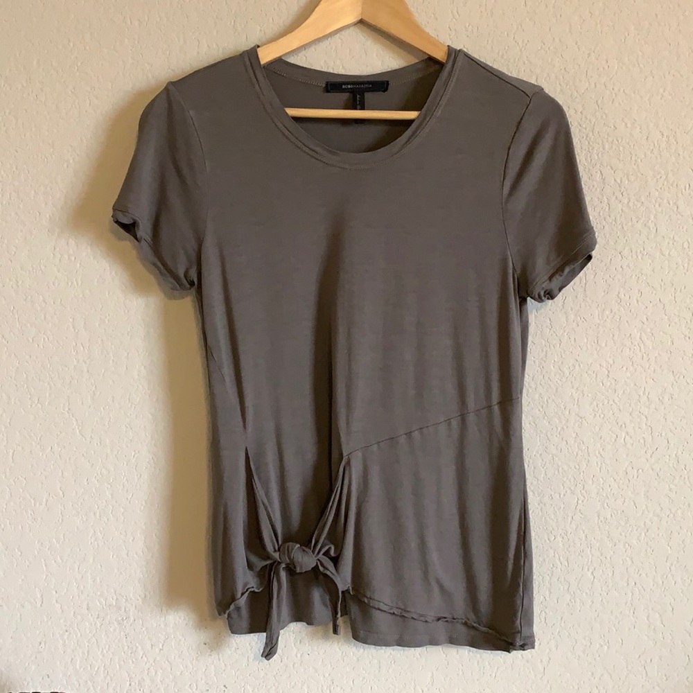 BCBG Front tie CAUSAL SHIRT SIZE SMALL
